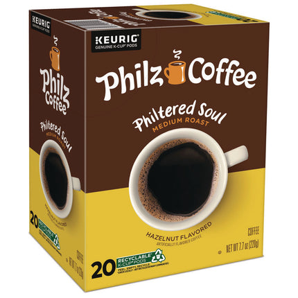 Philtered Soul K Cups, Hazelnut, 80/Carton
