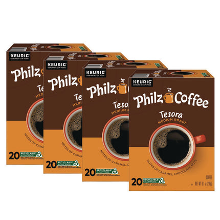 Tesora K-Cups, 80/Carton