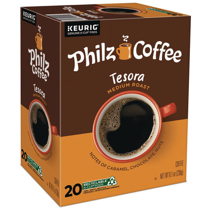 Tesora K-Cups, 80/Carton