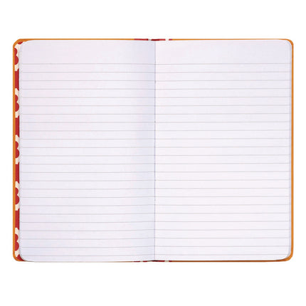 Soft Cover Eco Notebook, 1-Subject, Medium/College Rule, Orange/Pink/Red Cover, (96) 8.3 x 5.8 Sheets