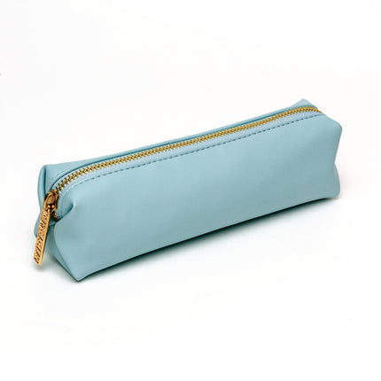 Pencil Case, 7.9" x 2" x 2", Blue