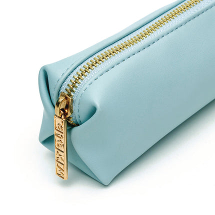 Pencil Case, 7.9" x 2" x 2", Blue
