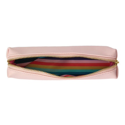 Pencil Case, 7.9" x 2" x 2", Pink