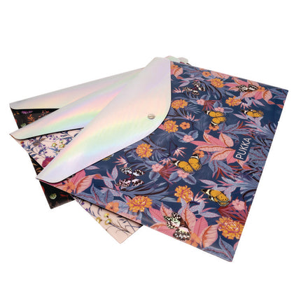 Stud Wallet, 2" Expansion, Assorted Blum, 3/Pack