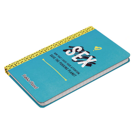 Soft Cover Eco Notebook, 1-Subject, Medium/College Rule, Turquoise/Black/White Cover, (96) 8.3 x 5.8 Sheets