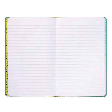 Soft Cover Eco Notebook, 1-Subject, Medium/College Rule, Turquoise/Black/White Cover, (96) 8.3 x 5.8 Sheets