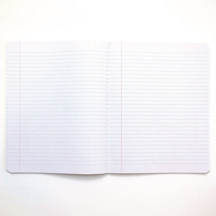 Composition Book, Medium/College Rule, Metallic Green/White Cover, (70) 9.75 x 7.5 Sheets, 4/Pack