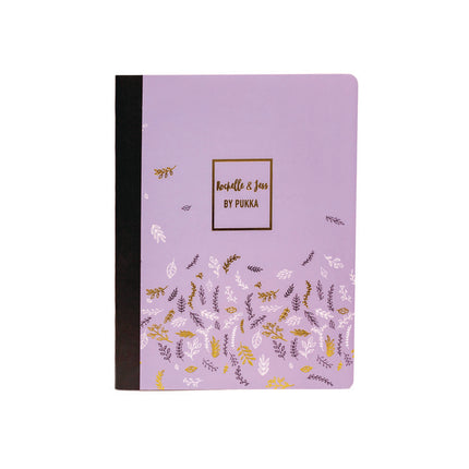Composition Book, Medium/College Rule, Assorted Cover Colors and Designs (Set 3), (70) 9.75 x 7.5 Sheets, 3/Pack