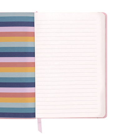 Soft Cover Journal, Medium/College Rule, Pink Cover, (96) 8.3 x 5.2 Sheets, 3/Pack