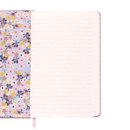 Soft Cover Journal, Medium/College Rule, Pink/White Cover, (96) 8.3 x 5.2 Sheets, 3/Pack