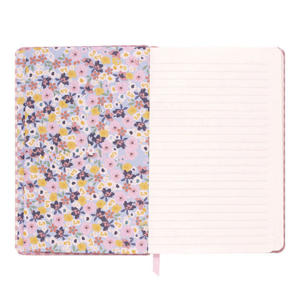 Soft Cover Journal, Medium/College Rule, Pink/White Cover, (96) 8.3 x 5.2 Sheets, 3/Pack