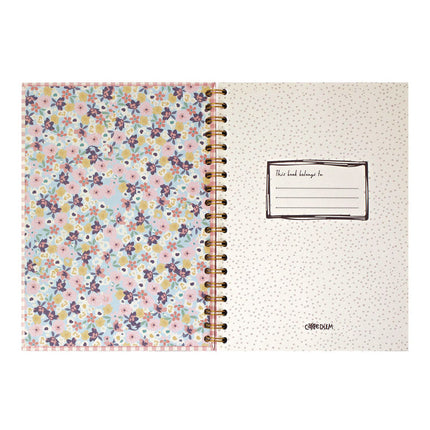 B5 Size Notebook, 1-Subject, Medium/College Rule, Pink Cover, (80) 6.9 x 4.9 Sheets, 3/Pack