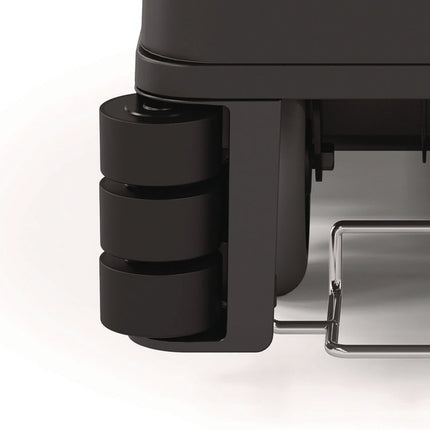 Partially Assembled Premium Housekeeping Cart, Plastic, 1 Shelf, 24 x 62.13 x 49.75, Black