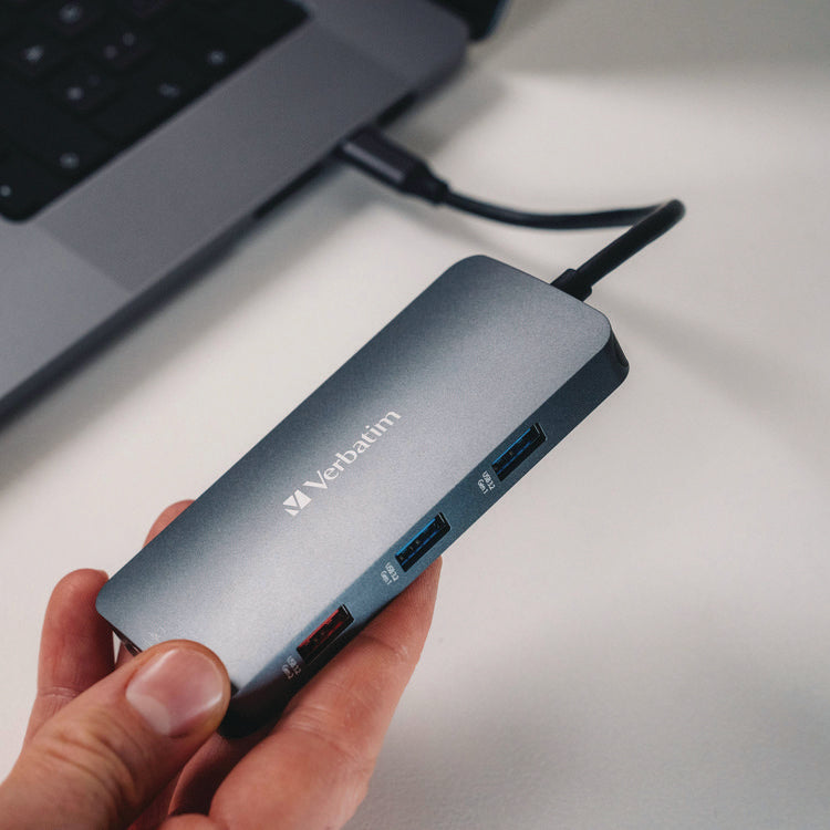 USB-C Pro Multiport Hub9 Port, Gray