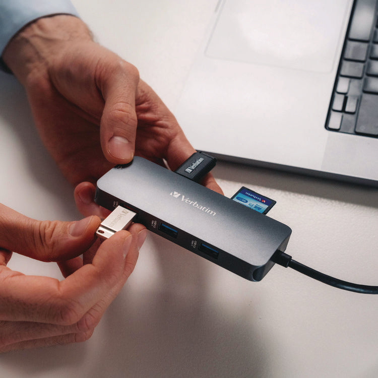 USB-C Pro Multiport Hub9 Port, Gray