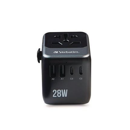 UTA-07 Universal Travel Adapter, (3) USB-A, (3) USB-C