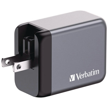 100 W 4-Port GaN Wall Charger, Black/Gray