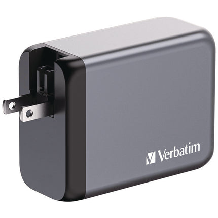 200 W 4-Port GaN Wall Charger, Black/Gray