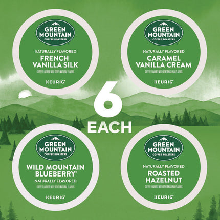 Flavored Variety Coffee K-Cups, Assorted Flavors, 96/Carton