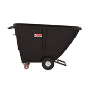 0.5 cu yd Light Duty Tilt Truck, 850 lb Capacity, Black