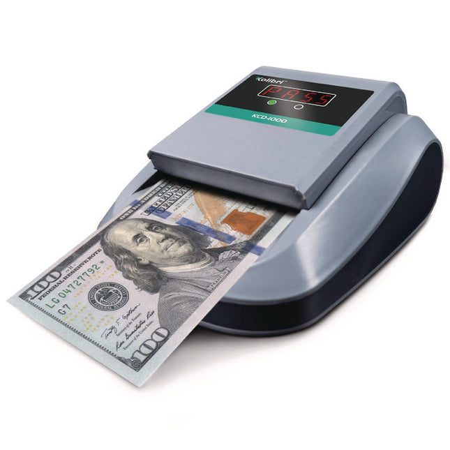 KCD-1000 Counterfeit Detector, Dimensional, Image, IR, MG, MT, Thickness, UV and Watermark Detection, US Currency