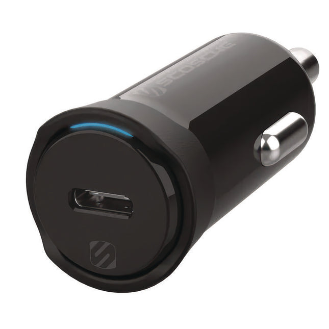 Powervolt Usb-C Fast Charger For Car, White