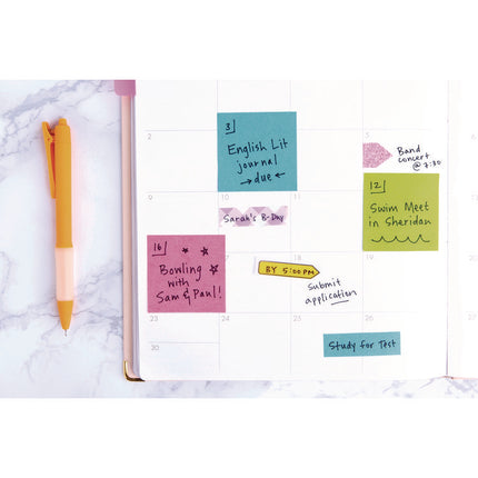 Original Cubes, 3" x 3", Pastels Collection, 400 Sheets/Cube