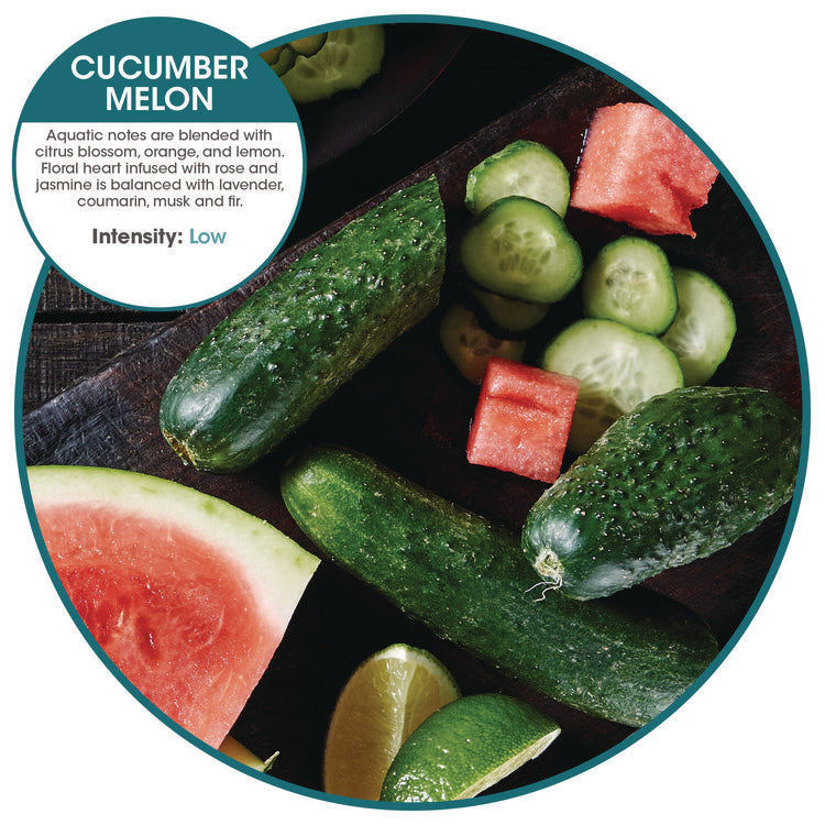 Myfresh Refills, Cucumber Melon, 6 refills