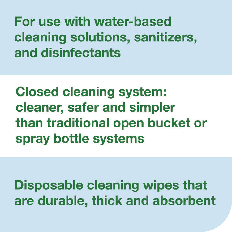 Chem-Ready Wiping Rolls, 1-Ply, 12 x 5.25, White, 180 Sheets, 6 Rolls/Carton