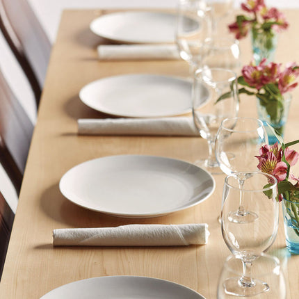 LinStyle Dinner Napkin, 1-Ply, 15 x 16, White, 1,000/Carton