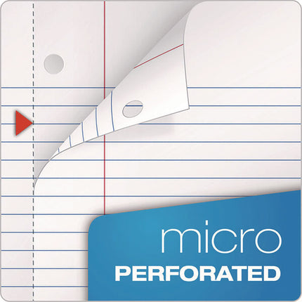 Coil-Lock Wirebound Notebook, 3-Hole Punched, Medium/College Rule, Randomly Assorted Covers (Set 2), (100) 11 x 8.5 Sheets