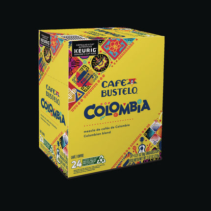 100 Percent Colombian K-Cups, 24/box