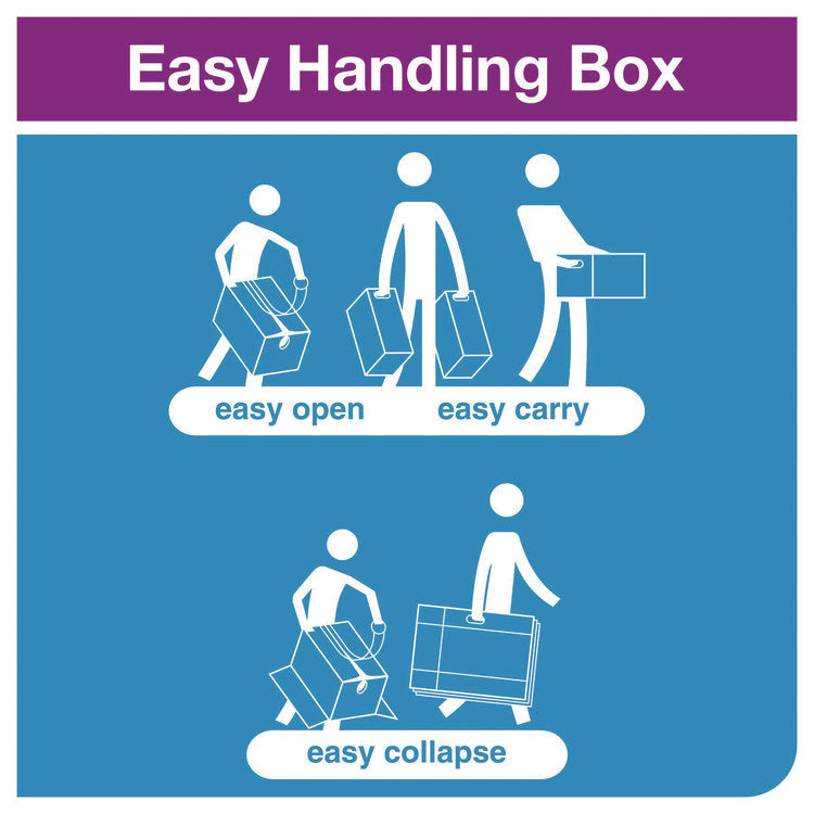 Industrial Heavy-Duty Cleaning Cloth, 1-Ply, 13.97 x, 4.25, Unscented, White, 60 Cloths, 4/Carton