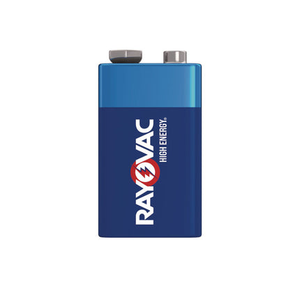 High Energy Premium Alkaline 9v Batteries, 4/pack