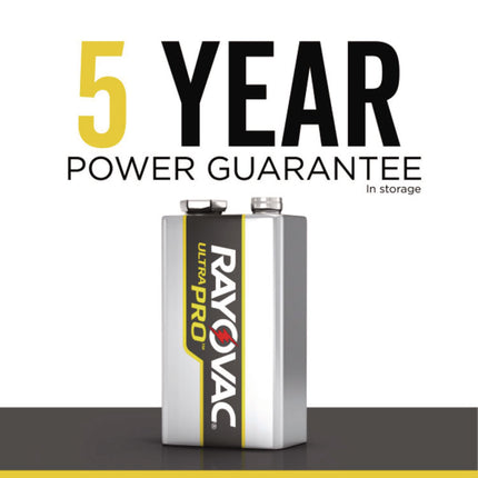 Ultra Pro Alkaline 9v Batteries, 12/pack