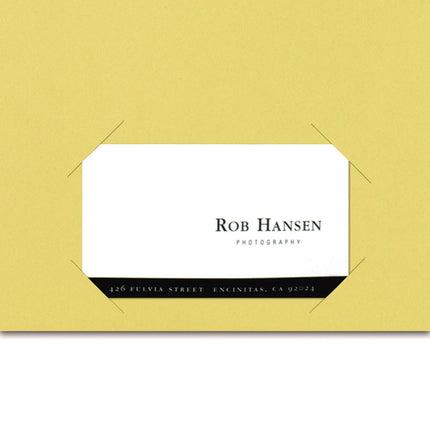 File Jackets, Letter Size, Yellow, 25/pack