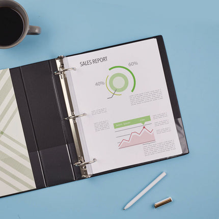 Economy Non-View Binder With Round Rings, 3 Rings, 2" Capacity, 11 X 8.5, Black, (4501)