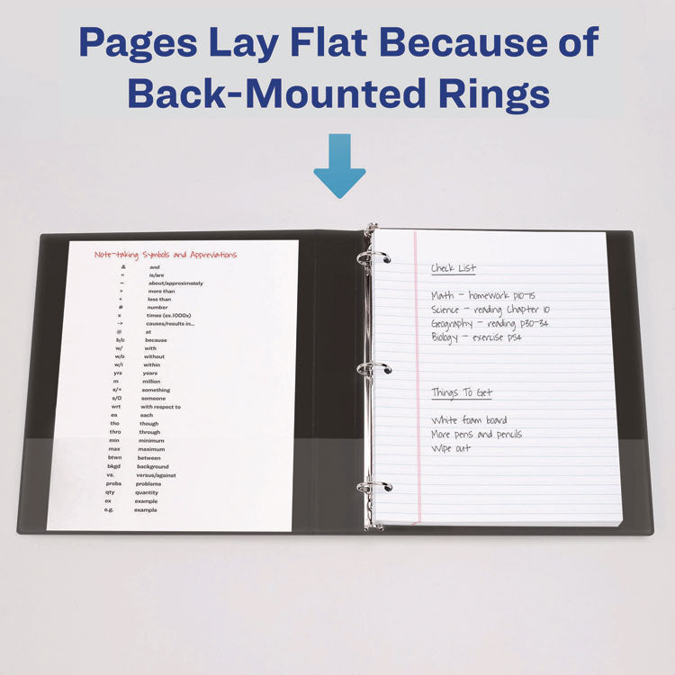 Heavy-Duty View Binder With Durahinge And One Touch Ezd Rings, 3 Rings, 2" Capacity, 11 X 8.5, White