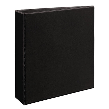Heavy-Duty View Binder With Durahinge And One Touch Ezd Rings, 3 Rings, 2" Capacity, 11 X 8.5, Black