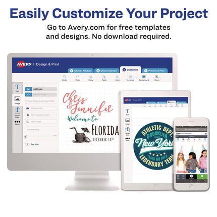 Fabric Transfers, 8.5 X 11, White, 18/pack