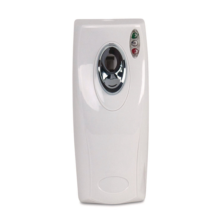 Metered Air Freshener Dispenser, 9.5" x 3.5" x 3.75", White, 12/Carton
