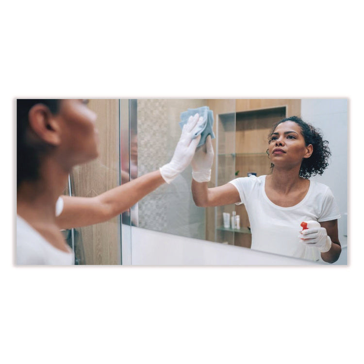 Clear Image Glass and Surface Cleaner, Rain Fresh Scent, 19 oz Spray Bottle, 12/Carton