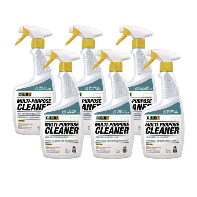 Multi-Purpose Cleaner, Lemon Scent, 32 Oz Bottle, 6/carton