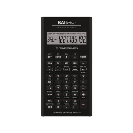 Baiiplus Pro Financial Calculator, 10-Digit Lcd