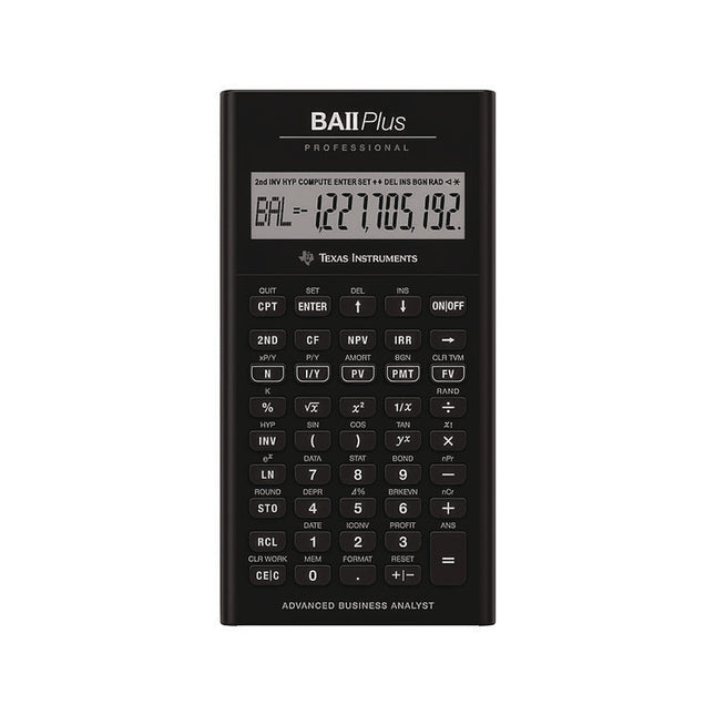Baiiplus Pro Financial Calculator, 10-Digit Lcd