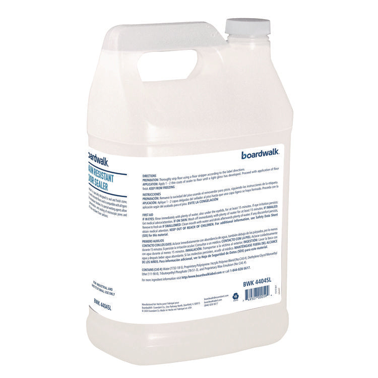 Stain Resistant Floor Sealer, Unscented, 1 gal Bottle, 4/Carton
