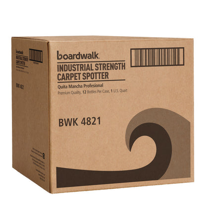 Industrial Strength Carpet Spotter, Unscented, 32 oz Bottle, 12/Carton