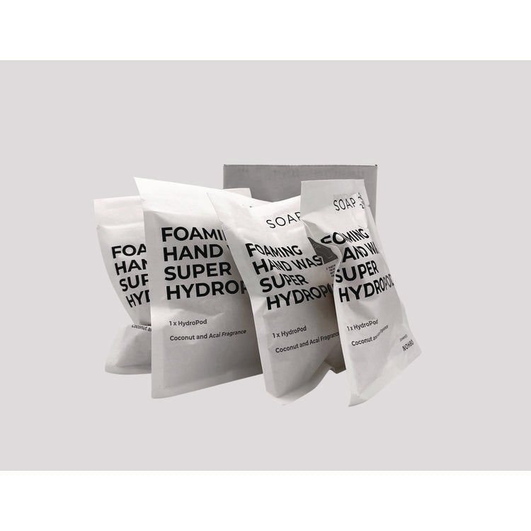 Foaming Super HydroPods, Coconut Acai, 1 gal Refill, 4 Pods/Box