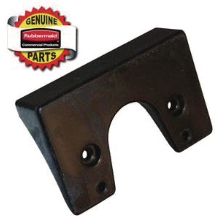 Handle Tool Grip Cap for Cleaning Cart, Plastic, Black