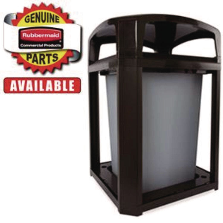 Hinge with Hardware for Container, 1.5 x 18 x 0.5, Gray